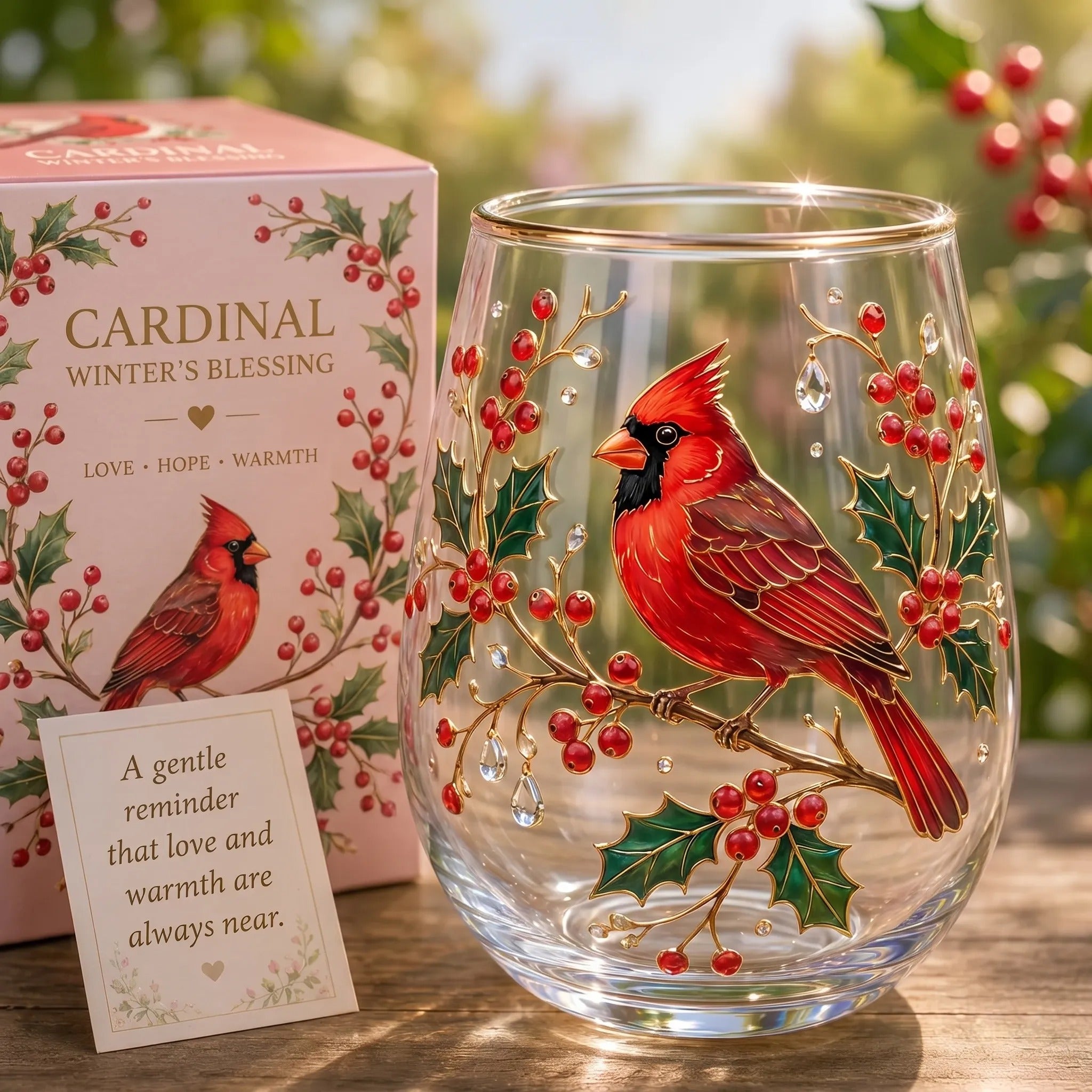 🌸🌿 2026 Limited Edition: Hope Garden - Glass Teacup ☀️☕