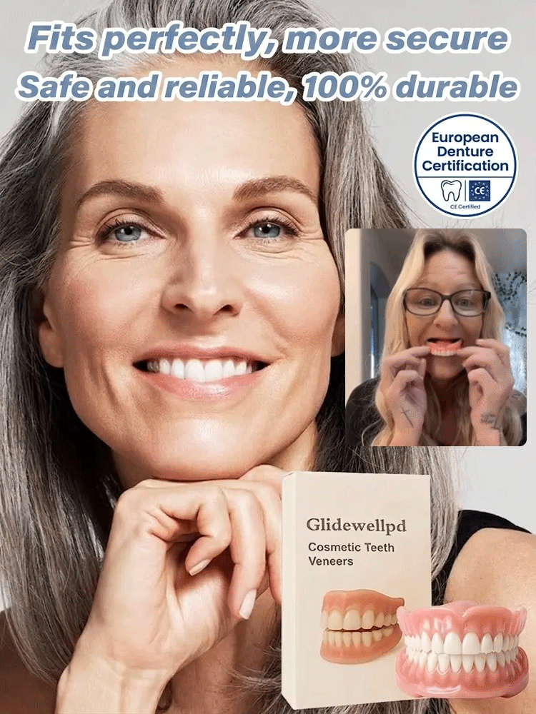 Premium All-Inclusive Full Dentures, No Dentist Required, Regain Your Confidence