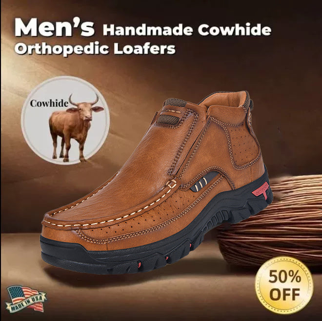 â�° 50% off - 2025 Newest Men's Orthopedic Leather Loafers