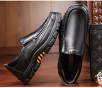 ðŸ”¥On This Week Sale 70% OFFðŸ”¥ Men's Cow Leather Waterproof Comfy Non Slip Soft Slip On Casual Shoes