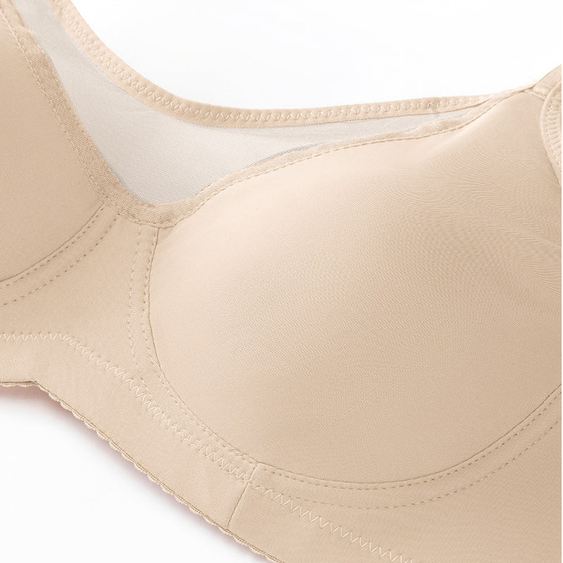 Elegant Sheer Full Coverage Plus Size Bra