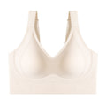 Soft Intention Plus Size Back Fat Smoothing Jelly Bra, Everyday, Seamless, Push Up
