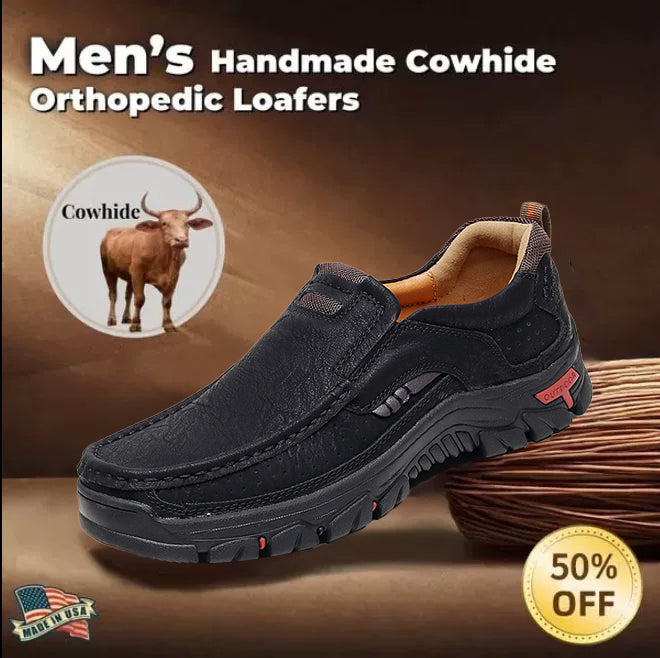â�° 50% off - 2025 Newest Men's Orthopedic Leather Loafers